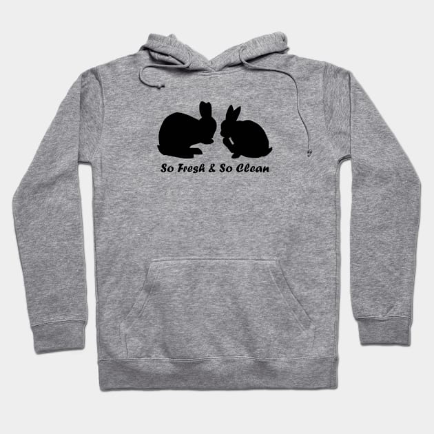 Grooming Bunnies Hoodie by BunWear